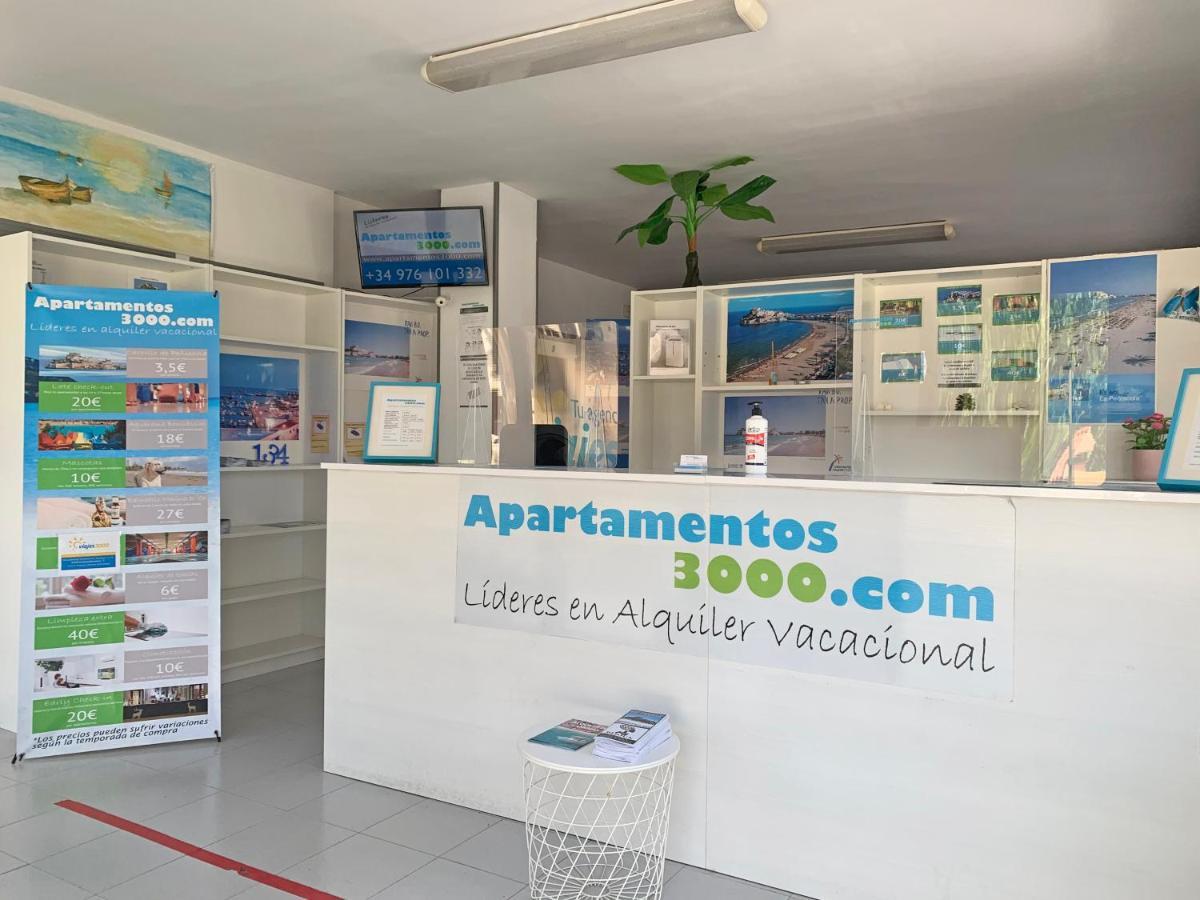 Apartamentos Mar 3000 Peñíscola Dış mekan fotoğraf